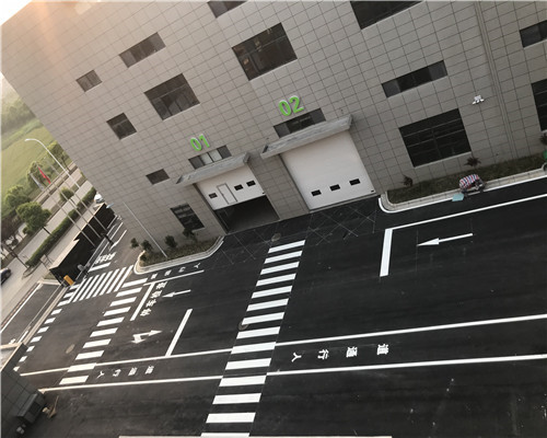 廠區道路劃線